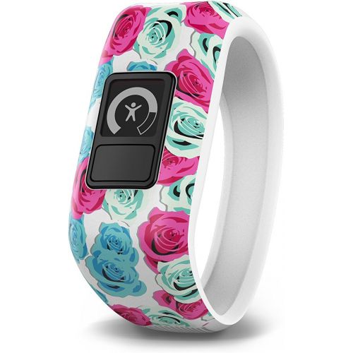 가민 Garmin vivofit jr, Kids Fitness/Activity Tracker, 1year Battery Life, Real Flower