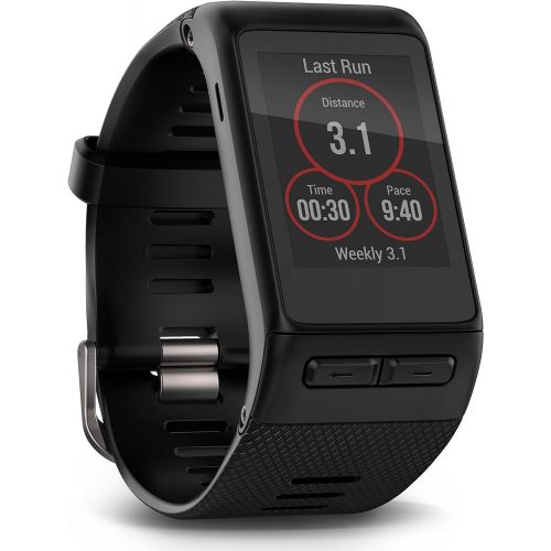 가민 Garmin vivoactive HR GPS Smart Watch, Regular fit - Black