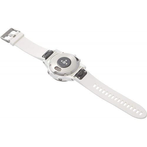가민 Garmin 010-01685-00 fnix 5S 42mm Multisport GPS Watch (White with Carrara White Band)