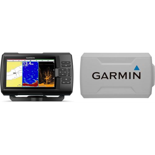 가민 Garmin STRIKER Plus 7cv with CV20-TM Transducer and Protective Cover, 7 inches 010-01873-00