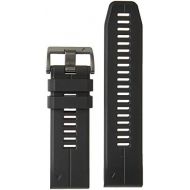 Garmin 010-12741-00 Quickfit 26 Watch Band - Black Silicone - Accessory Band for Fenix 5X Plus/Fenix 5X