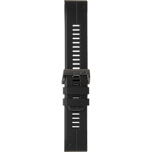 가민 Garmin 010-12741-00 Quickfit 26 Watch Band - Black Silicone - Accessory Band for Fenix 5X Plus/Fenix 5X