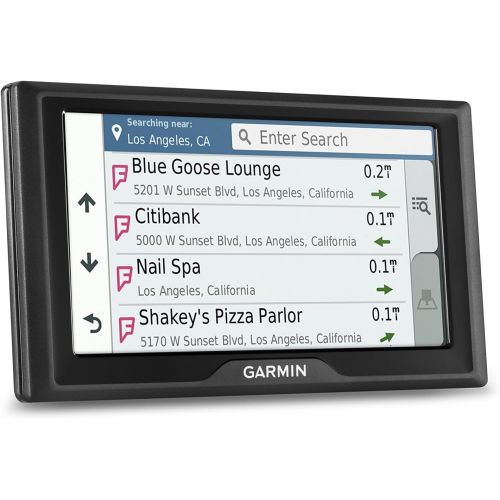 가민 Garmin Drive 60 USA LM GPS Navigator System with Lifetime Maps, Spoken Turn-By-Turn Directions, Direct Access, Driver Alerts, and Foursquare Data