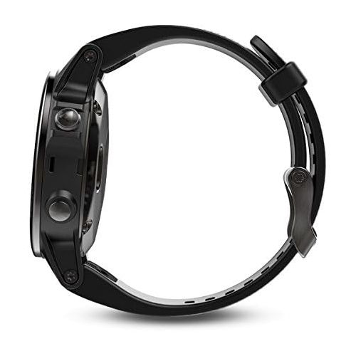 가민 Garmin Fenix 5S Sapphire - Black with Black Band - 010-01685-11