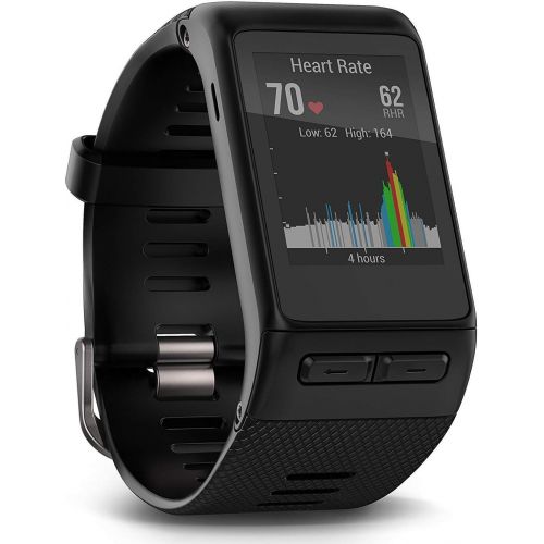 가민 Garmin Vivoactive HR GPS Smart Watch, WW, Regular Fit - Black