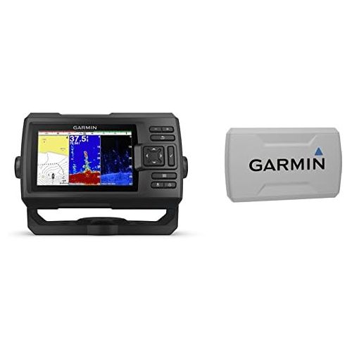가민 Garmin STRIKER Plus 5cv with CV20-TM Transducer and Protective Cover, 5 inches 010-01872-00