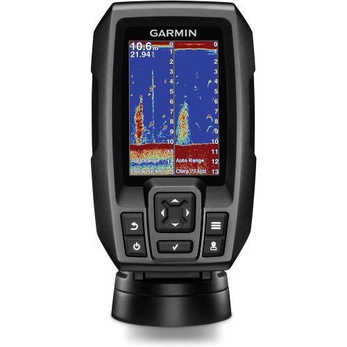 가민 Garmin Striker 4 with Transducer, 3.5 GPS Fishfinder with CHIRP Traditional Transducer