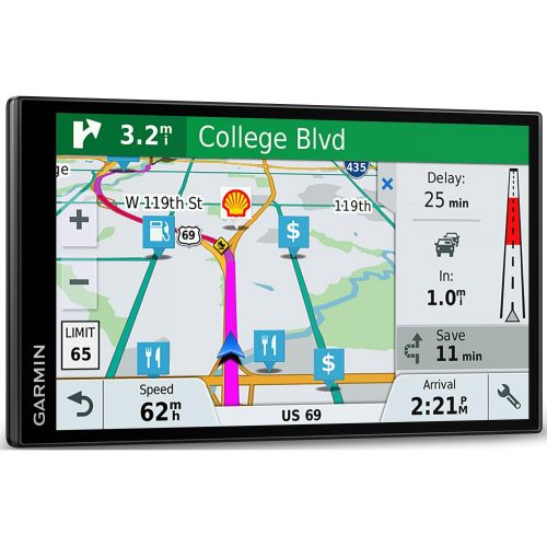 가민 Garmin DriveSmart 61 NA LMT-S Advanced Navigation GPS with Smart Features Deluxe Bundle