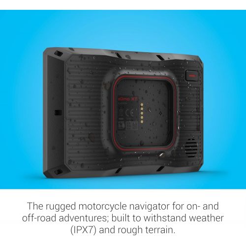 가민 Garmin zmo XT, All-Terrain Motorcycle GPS Navigation Device, 5.5-inch Ultrabright and Rain-Resistant Display