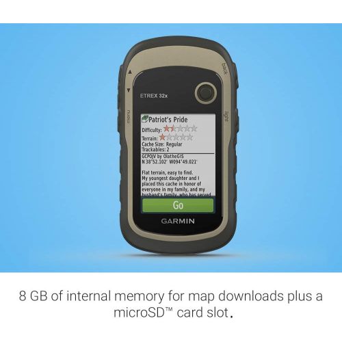 가민 Garmin eTrex 32x, Rugged Handheld GPS Navigator