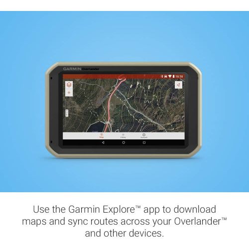 가민 Garmin Overlander, Rugged Multipurpose Navigator for Off-Grid Guidance