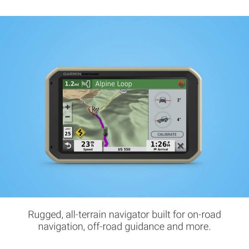 가민 Garmin Overlander, Rugged Multipurpose Navigator for Off-Grid Guidance