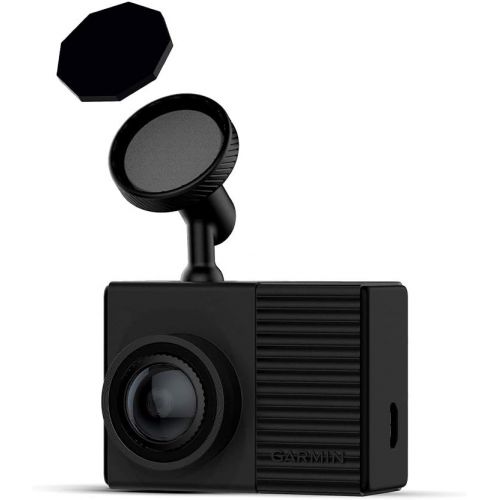 가민 Garmin Dash Cam 66W, Extra-Wide 180-Degree Field of View In 1440P HD, 2 LCD Screen and Voice Control, Very Compact with Automatic Incident Detection and Recording