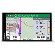 Garmin DriveSmart 65 & Traffic: GPS navigator with a 6.95” display, hands-free calling, included traffic alerts and information to enrich road trips