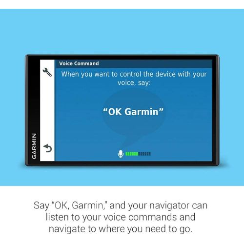 가민 Garmin DriveSmart 65 & Traffic: GPS navigator with a 6.95” display, hands-free calling, included traffic alerts and information to enrich road trips