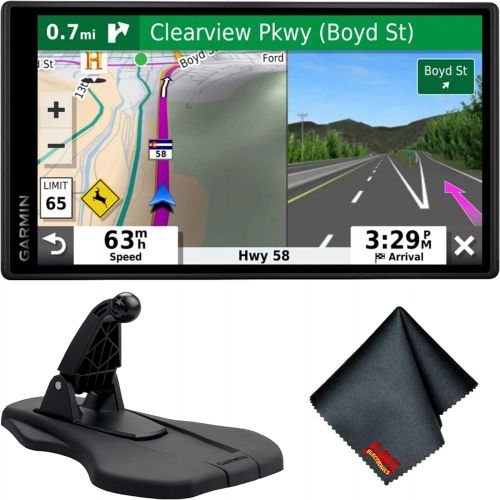 가민 Garmin DriveSmart 55 W/Traffic 5.5 Display GPS Navigator + Friction Dash Mount