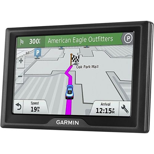 가민 Garmin Drive 51 LM GPS Navigator with Driver Alerts USA (010-01678-0B) with 5 inch Universal GPS Navigation Protect and Stow Case & 1 Piece Micro Fiber Cloth