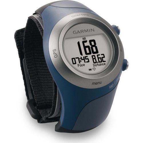 가민 Garmin Forerunner 405CX GPS Sport Watch with Heart Rate Monitor (Blue)