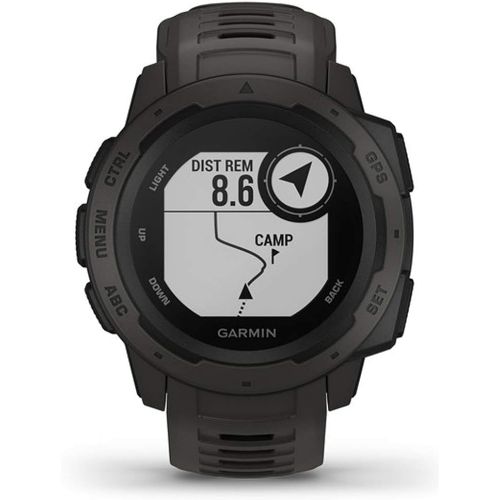가민 Garmin Instinct Rugged Outdoor Watch with GPS and Fitness & Wellness Software Suite