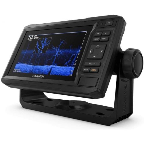 가민 Garmin ECHOMAP UHD 62Cv, 6 Keyed Chartplotter with Worldwide Basemap and GT24UHD-TM Transducer