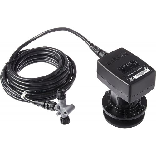 가민 Garmin Intelliducer, thru-hull, Depth, Temp, 13-24deg deadrise, 20ft, NMEA 2000