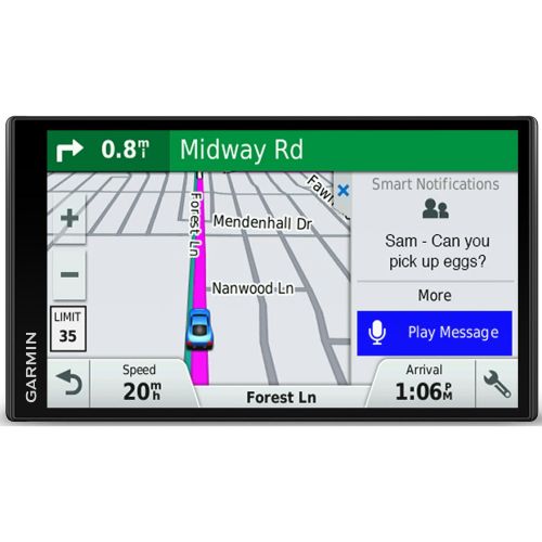 가민 Garmin DriveSmart 61 NA LMT-S Advanced Navigation GPS w/Smart Features Mount Bundle