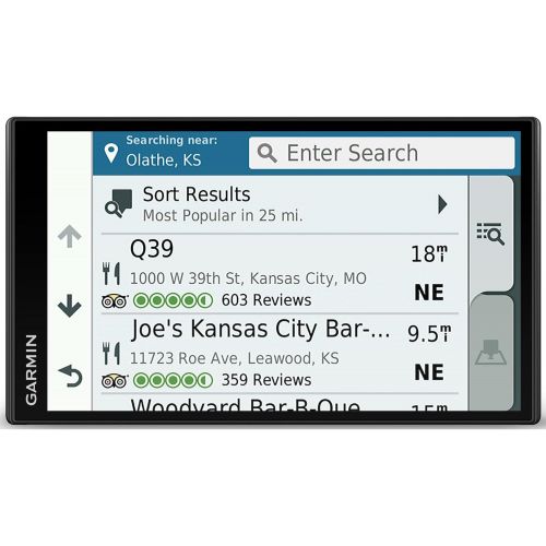 가민 Garmin DriveSmart 61 NA LMT-S Advanced Navigation GPS w/Smart Features Mount Bundle
