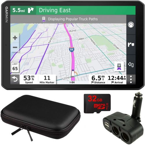 가민 Garmin dezl OTR800 8 GPS Truck Navigator (010-02314-00) with Accessory Bundle