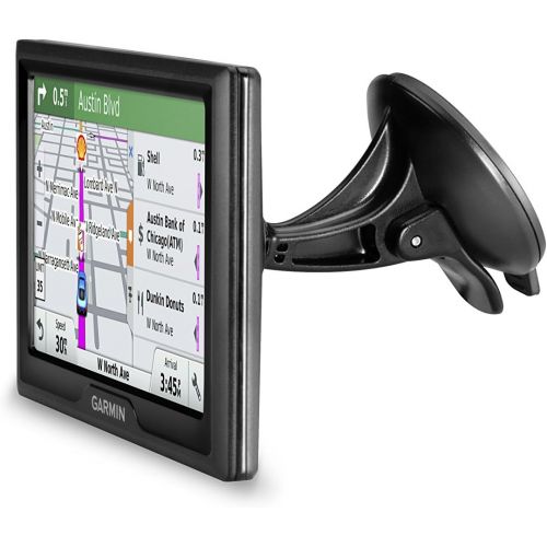 가민 Amazon Renewed Garmin Drive 50 USA LM GPS Navigator System with Lifetime Maps, Spoken Turn-By-Turn Directions, Direct Access, Driver Alerts, and Foursquare Data, (Renewed)