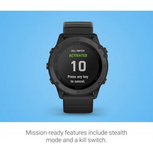 가민 Garmin tactix Delta, Premium GPS Smartwatch with Specialized Tactical Features, Designed to Meet Military Standards