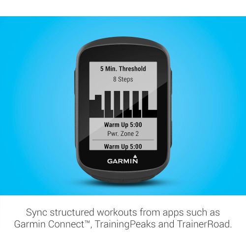 가민 Garmin Edge 130 Plus, GPS Cycling/Bike Computer, Download Structure Workouts, ClimbPro Pacing Guidance and More (010-02385-00)