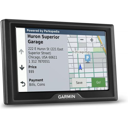 가민 Garmin Drive 51 USA LMT-S GPS Navigator System With Lifetime Maps, Live Traffic And Live Parking, Driver Alerts, Direct Access, TripAdvisor And Foursquare data