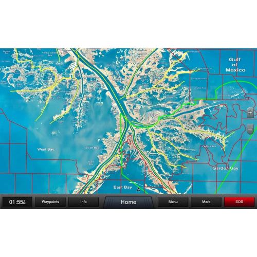 가민 Garmin Standard Mapping - Louisiana One Premium microSD/SD Card, 010-C1163-00