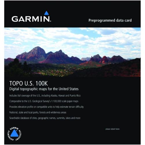 가민 Garmin TOPO! 2004 Full Coverage U.S. Map microSD Card