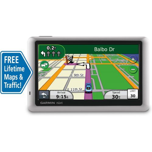 가민 Garmin nuvi 1450LMT 5-Inch Portable GPS Navigator with Lifetime Map & Traffic Updates (Discontinued by Manufacturer)