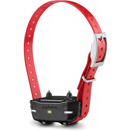 가민 Garmin PT10 Dog Device Red Collar (Pro 70/Pro 550) Bundle with Garmin Quick Release Lanyard, Standard Packaging