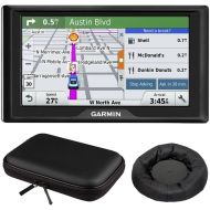 Garmin Drive 60LM GPS Navigator (US) - 010-01533-0C Mount and Case Bundle with GPS, Universal GPS Navigation Dash-Mount and PocketPro XL Hardshell Case Bundle