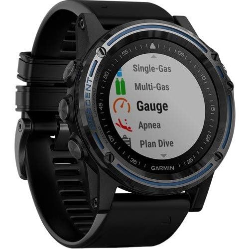 가민 Garmin Descent Mk1 Dive Watch (Gray Sapphire/Black) with USB Adapters and More