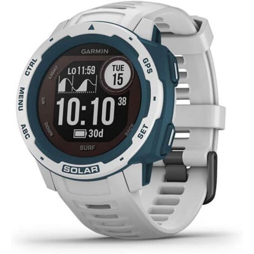 가민 Garmin Instinct Solar GPS Smartwatch Surf Edition with Screen Protector 2-Pack (010-02293-18)