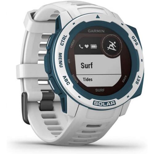 가민 Garmin Instinct Solar GPS Smartwatch Surf Edition with Screen Protector 2-Pack (010-02293-18)