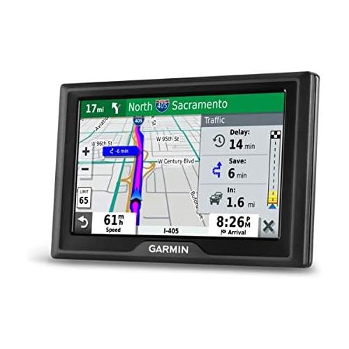 가민 Garmin Drive 52 5 GPS Navigator (US & Canada) with Weighted GPS Dash Mount + More