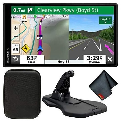 가민 Garmin DriveSmart 55 W/Traffic 5.5 Display GPS Navigator Includes Case and Friction Mount