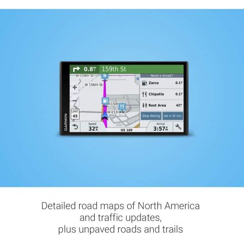 가민 Garmin DriveTrack 71 in-Vehicle Dog Tracker/GPS Navigator Bundle with LED Dog Collar and 1-YR CPS Enhanced Protection Pack (010-01982-00)