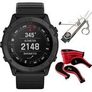 Garmin Approach S62 Ceramic Bezel w/Black Silicone Band GPS Golf Watch & More Bundle