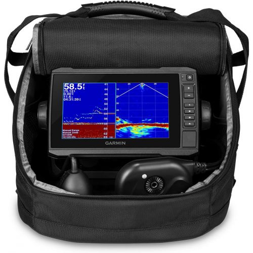 가민 Garmin Panoptix PS22 Ice Fishing Bundle, Includes ECHOMAP UHD 73cv Combo and Panoptix PS22-RT Transducer, 010-02334-20