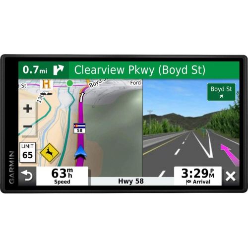 가민 Garmin DriveSmart 55 & Traffic 5.5 Display GPS Navigator with 7 EVA Case Bundle