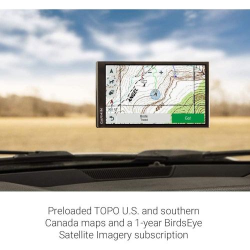가민 Garmin DriveTrack 71 in-Vehicle Dog Tracker/GPS Navigator Bundle with GPS Dash Mount and Multifunction DC12V/24V Car Socket (010-01982-00)