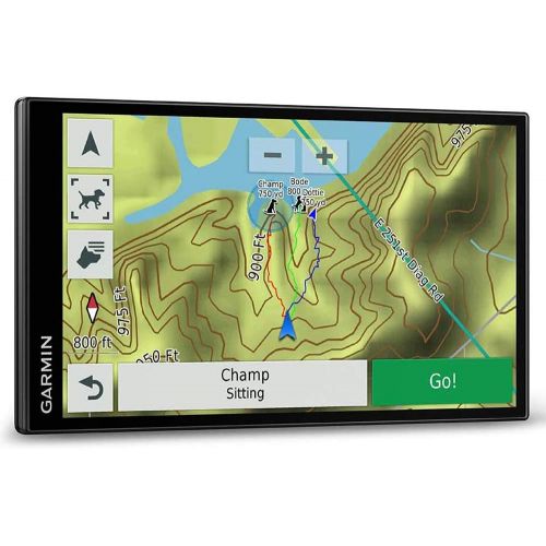 가민 Garmin DriveTrack 71 in-Vehicle Dog Tracker/GPS Navigator Bundle with GPS Dash Mount and Multifunction DC12V/24V Car Socket (010-01982-00)