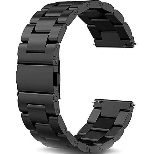 가민 Garmin Vivoactive 4 Smartwatch (Black/Stainless) 010-02174-11 w/Additional Metal Band