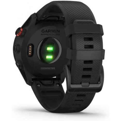 가민 Garmin Approach S62 GPS Golf Watch (Black Bezel/Black Band) w/Virtual Caddie,Mapping Includes Charging Base